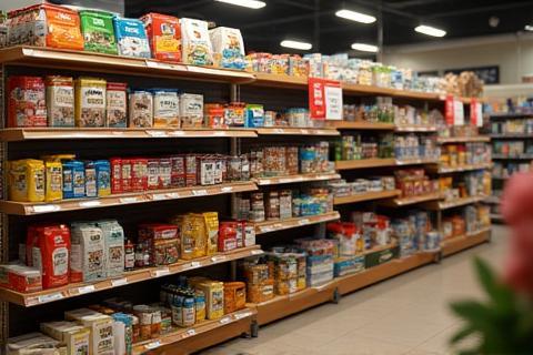 Rayons d’alimentation animale et accessoires